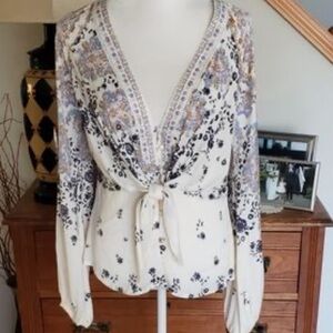 Free people Floral Print Women's Top